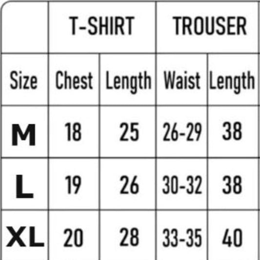 Men Printed Polyester Track Suit Winter Warm Medium to XL
