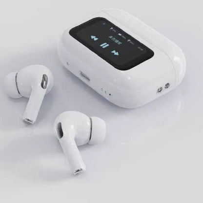 Apple A9 Pro ANC Wireless Earbuds – Premium Sound, ENC Noise Reduction & LED Battery Display