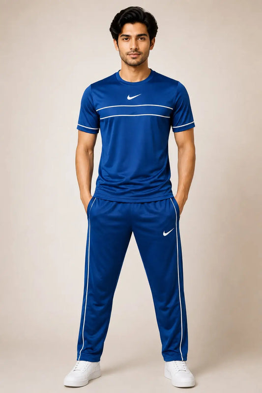 Men's Fleece Plain Track Suit