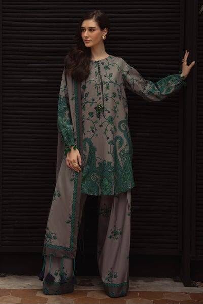 3 Piece Stitched Digital Printed Khaddar Suit ( Printed Khaddar Dupatta )